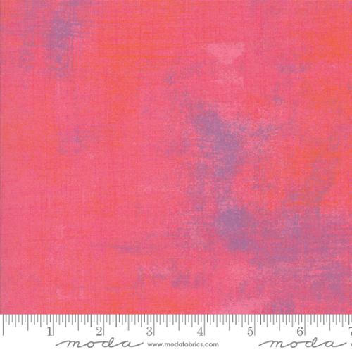 Grunge Basics Calypso Coral BasicGrey Moda Cotton Fabric MD-30150-327