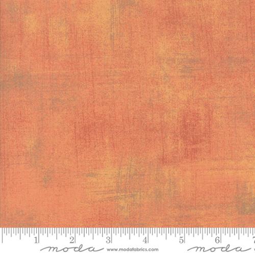 Grunge Basics Cantaloupe Orange BasicGrey Moda Cotton Fabric MD-30150-424
