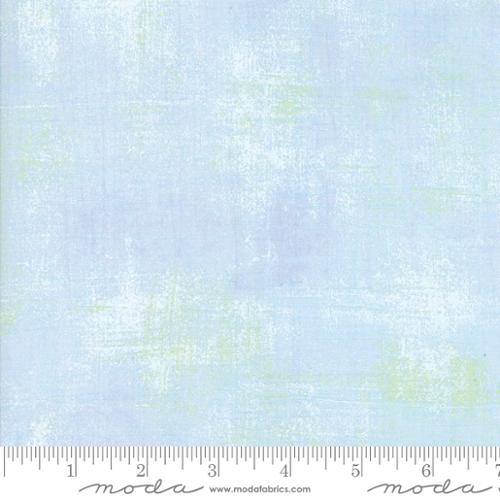 Grunge Basics Clear Water Blue BasicGrey Moda Cotton Fabric MD 30150-406