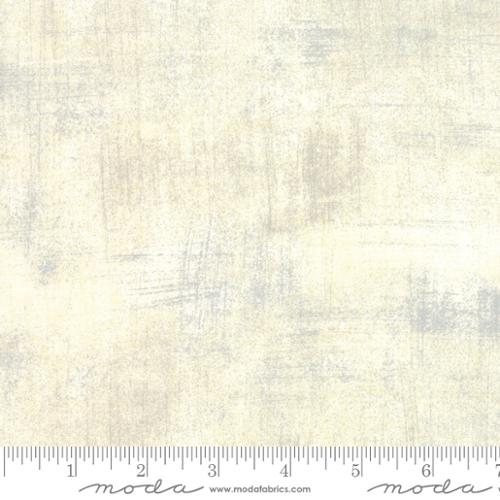 Grunge Basics Creme BasicGrey Moda Cotton Fabric MD 30150-270