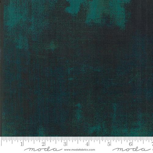 Grunge Basics Everglade Dark Green BasicGrey Moda Cotton Fabric MD 30150-494
