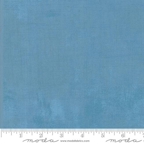Grunge Basics Grotto Blue BasicGrey Moda Cotton Fabric MD-30150-535