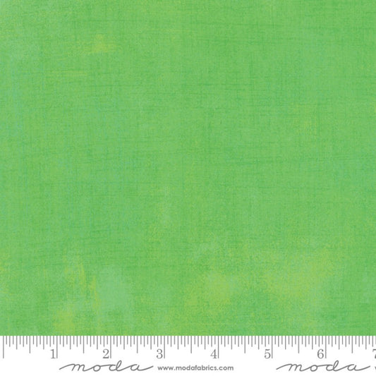 Grunge Basics Kiwi Green BasicGrey Moda Cotton Fabric MD-30150-304