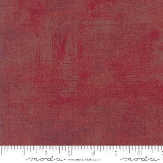 Grunge Basics Mineral Rose Red BasicGrey Moda Cotton Fabric MD-30150-333