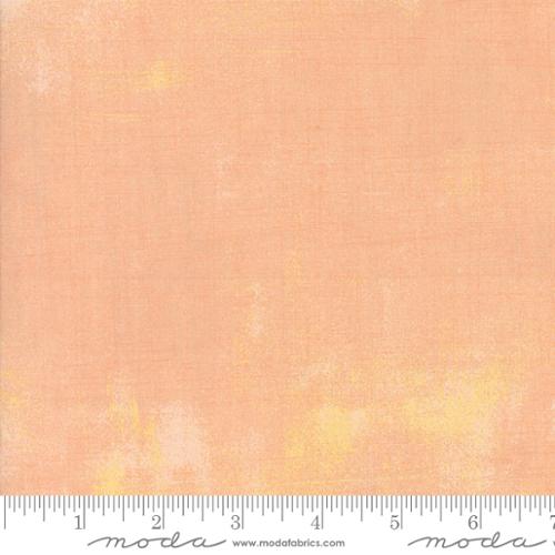 Grunge Basics Peach Nectar BasicGrey Moda Cotton Fabric MD-30150-425