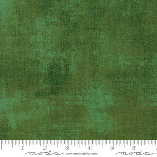 Grunge Basics Pine Green BasicGrey Moda Cotton Fabric MD-30150-367