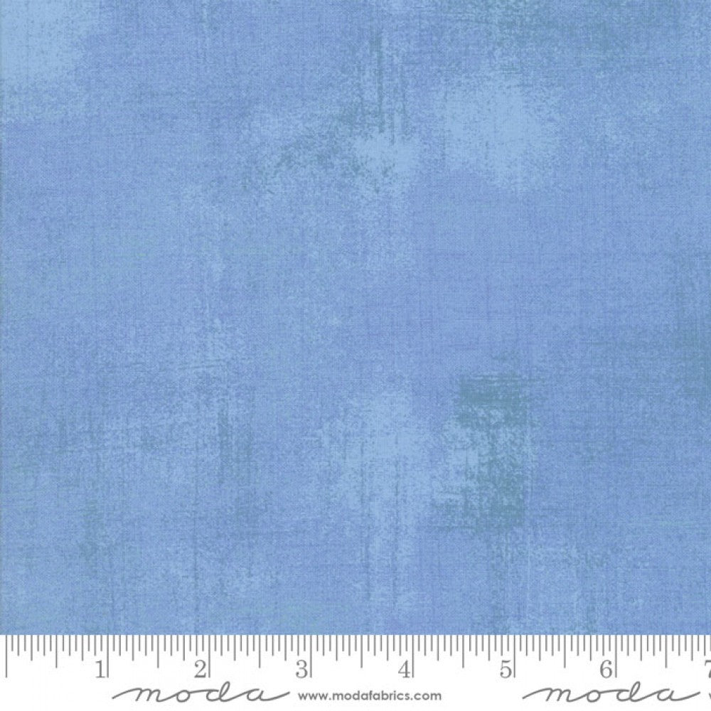 Grunge Basics Powder Blue BasicGrey Moda Cotton Fabric MD-30150-347