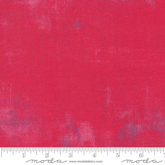 Grunge Basics Raspberry Pink BasicGrey Moda Cotton Fabric MD-30150-253