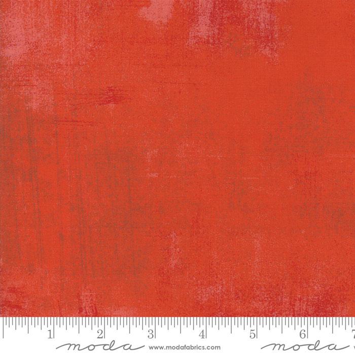 Grunge Basics Rooi Orange BasicGrey Moda Cotton Fabric MD-30150-428