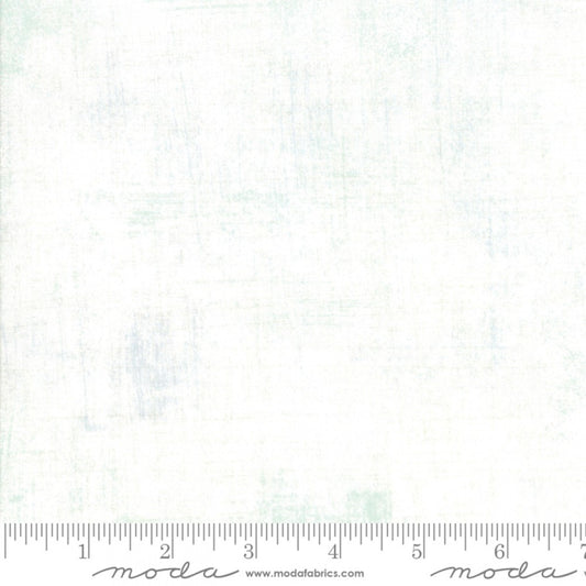 Grunge Basics Snow White BasicGrey Moda Cotton Fabric MD-30150-150