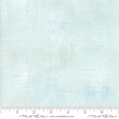 Grunge Basics Soothing Aqua BasicGrey Moda Cotton Fabric MD 30150-539