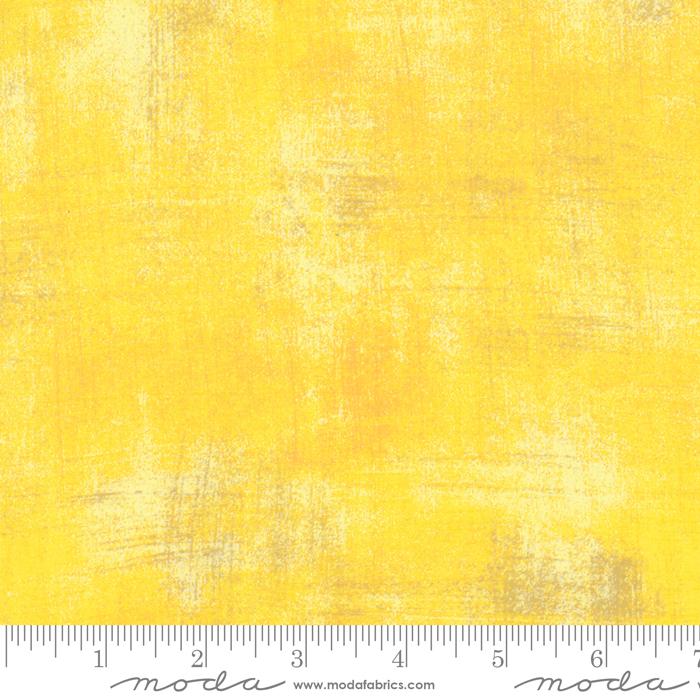 Grunge Basics Sunflower Yellow BasicGrey Moda Cotton Fabric MD 30150-281