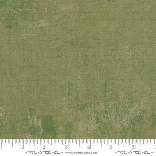 Grunge Basics Vert Light Green BasicGrey Moda Cotton Fabric MD-30150-274