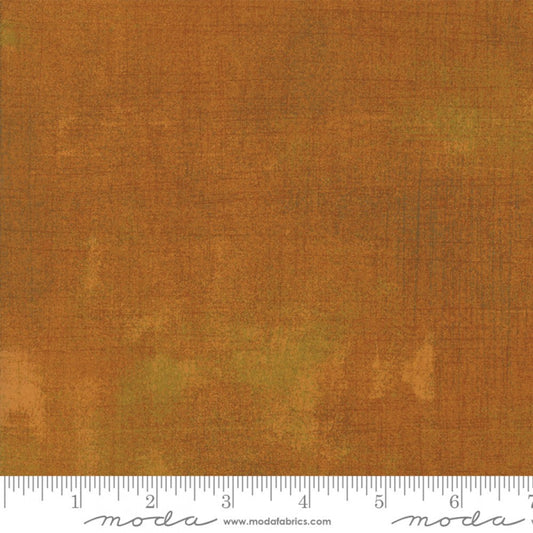 (SOLD PER BOLT) Grunge Basics Yam Brown BasicGrey Moda Fabrics Cotton Fabric MD-30150-422-FB