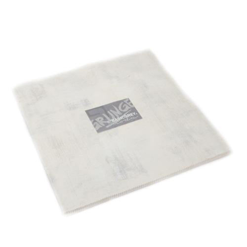 Grunge Creme 10" Squares Junior Layer Cake BasicGrey Moda Cotton Fabric MD-30150JLC-270