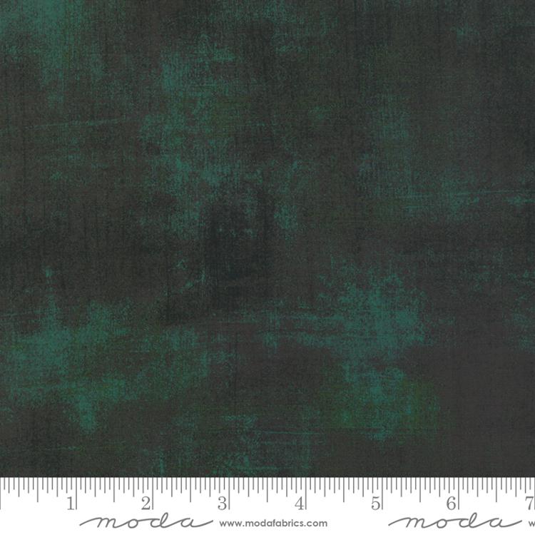 Grunge Basics 108" Wide back Christmas Green BasicGrey Moda Cotton Fabric MD-11108-308
