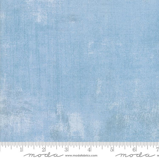 Grunge Basics 108" Wideback Cosmic Light Blue BasicGrey Moda Cotton Fabric MD-11108-479