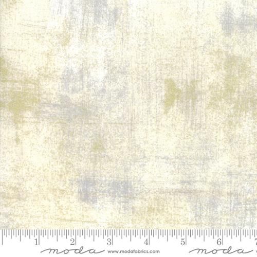 Grunge Basics Creme Metallic BasicGrey Moda Cotton Fabric MD-30150-270-M