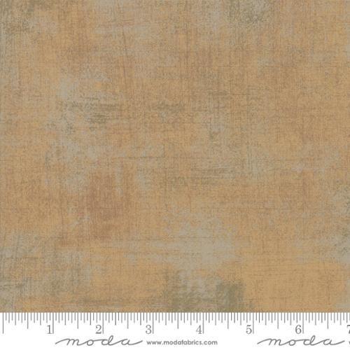 Grunge Basics Kraft Tan BasicGrey Moda Cotton Fabric MD-30150-103