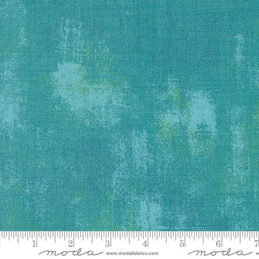 Grunge Basics Mint Tea Turquoise BasicGrey Moda Cotton Fabric MD-30150-586
