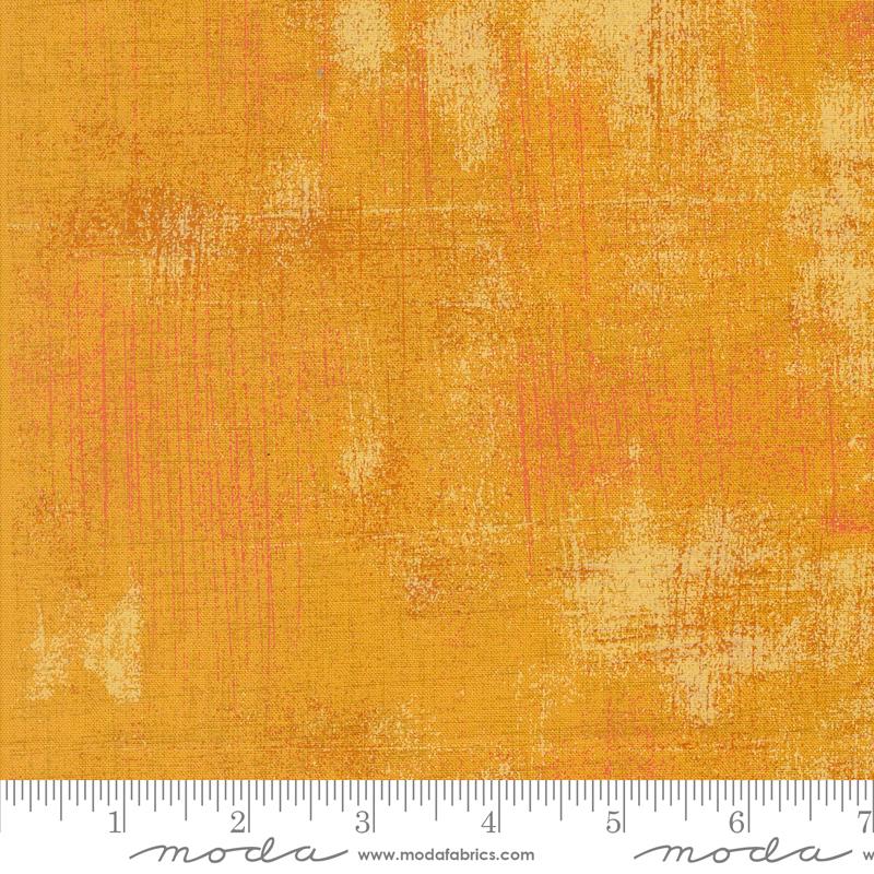 Grunge Basics OJ Orange BasicGrey Moda Cotton Fabric