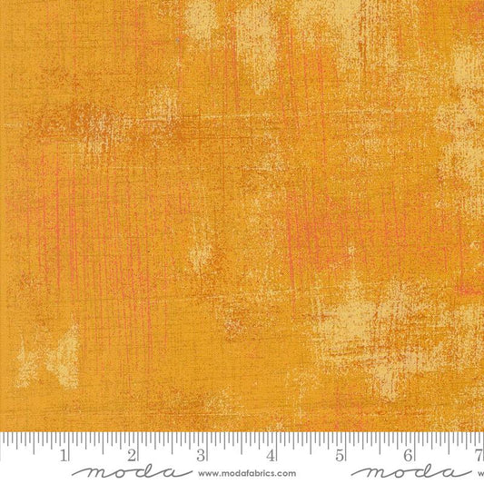 Grunge Basics OJ Orange BasicGrey Moda Cotton Fabric MD-30150-591