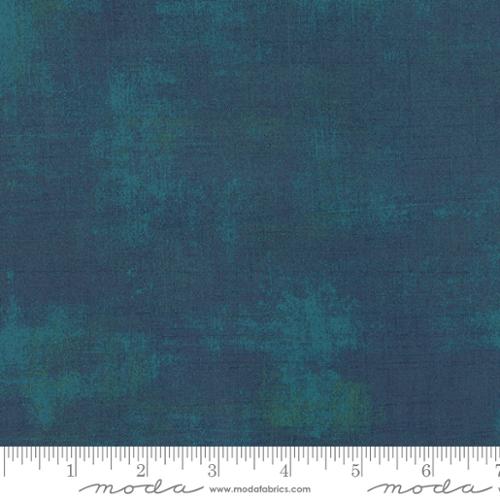 Grunge Basics Peacock Blue Green BasicGrey Moda Fabrics Cotton Fabric MD-30150-230