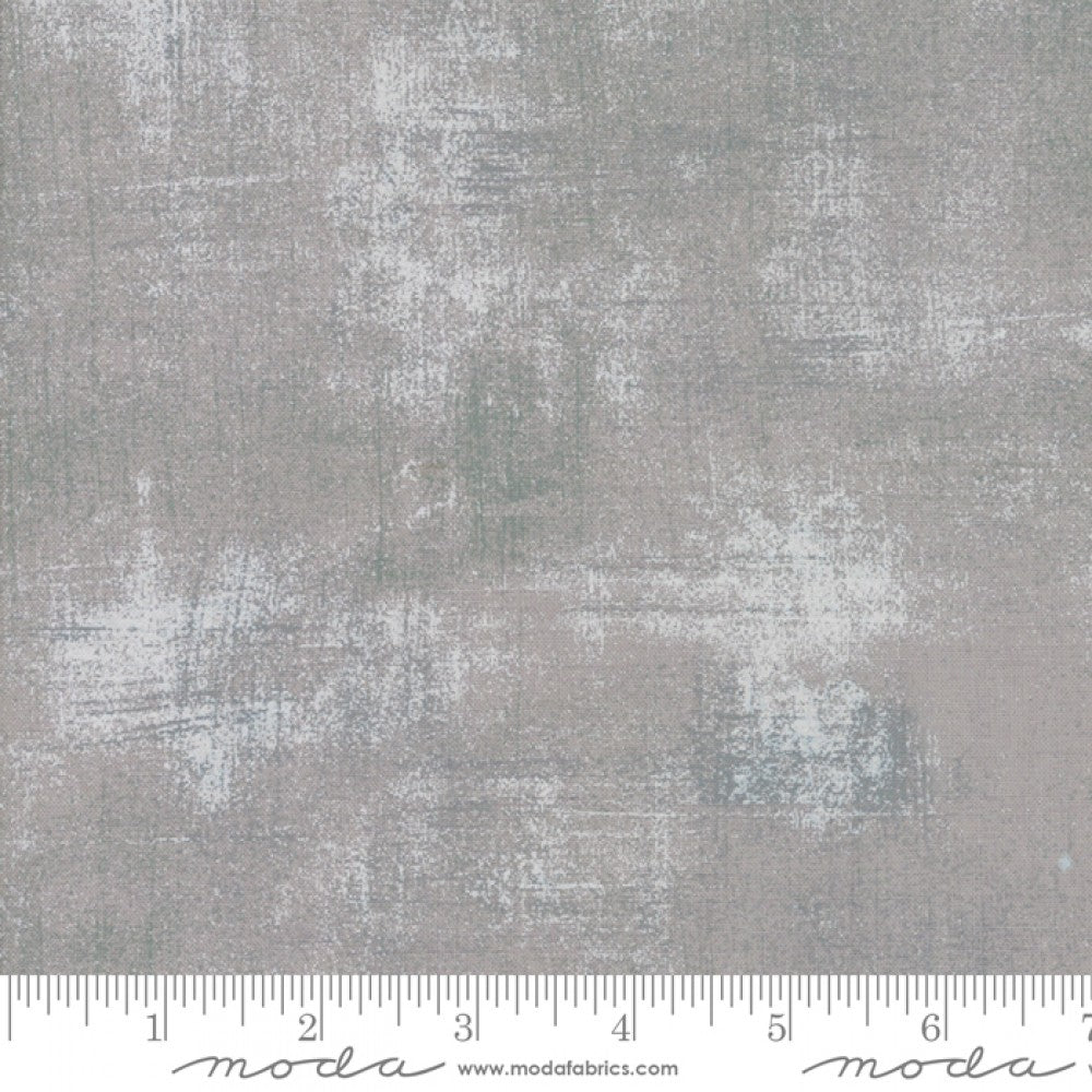 (SOLD PER BOLT) Grunge Basics Silver BasicGrey Moda Cotton Fabric MD-30150-418-FB