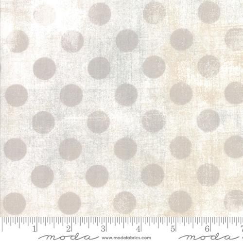 Grunge Hits the Spot White Paper BasicGrey Moda Cotton Fabric MD-30149-11