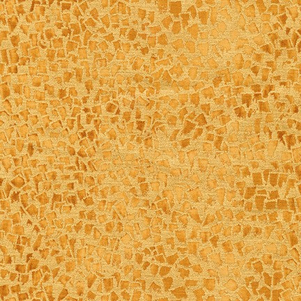 Gustav Klimt Squares Gold Metallic Robert Kaufman Cotton Fabric RK-SRKM-18657-133