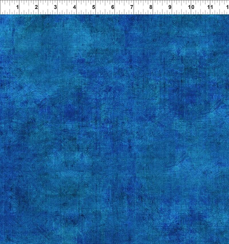 Halcyon Tonal Royal Jason Yenter In The Beginning Cotton Fabric ITB-12HN-21