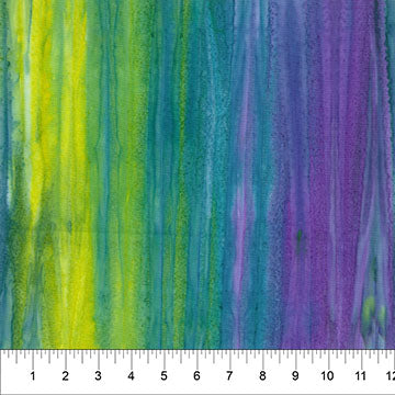 Hand Dye Ombre Stripe Calypso Banyan Batiks Northcott Cotton Fabric NC-83580-73