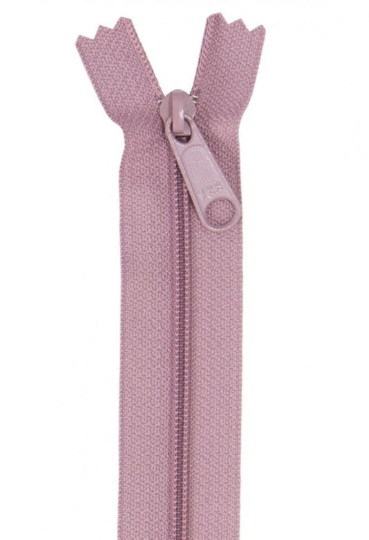 Handbag Zipper 24'' Dusty Rose Pink By Annie's BYA-ZIP24-247