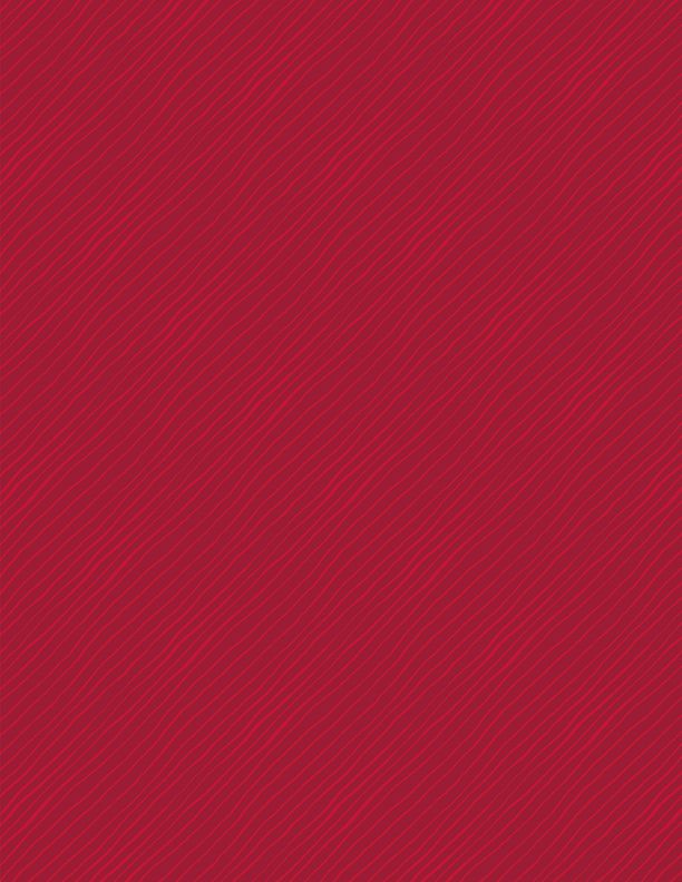 Happy Hearts Diagonal Stripe Red Nancy McKenzie Wilmington Prints Cotton Fabric