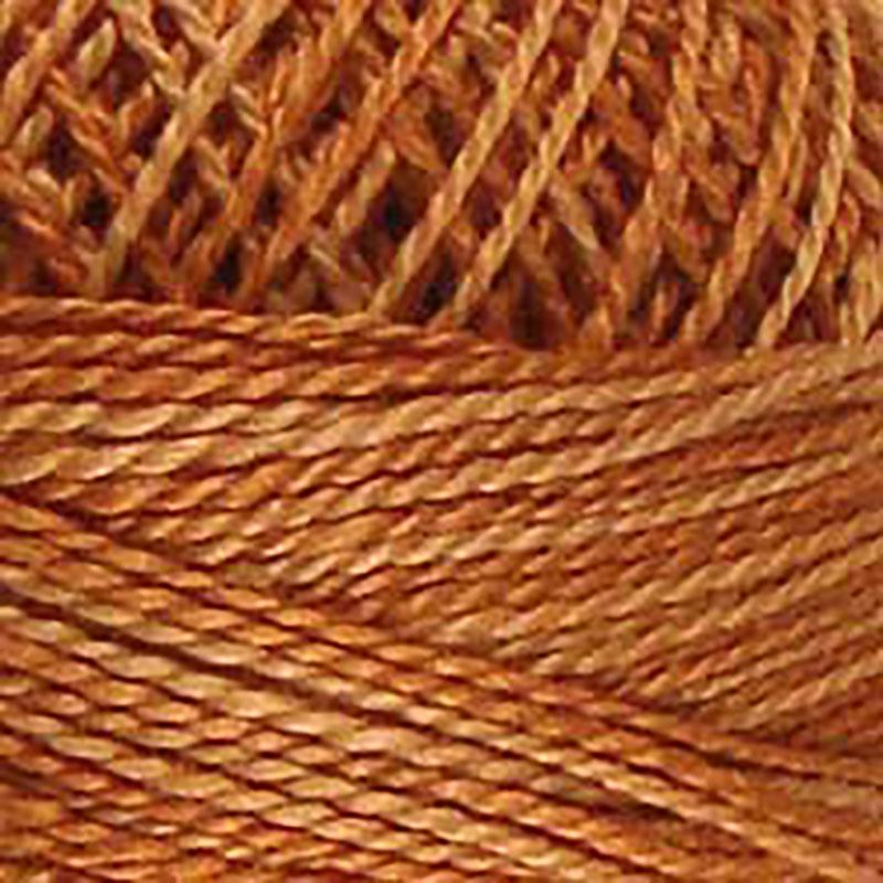 Heirloom Pearl Cotton 12wt Thread Orange Valdani VL-PC12-H206