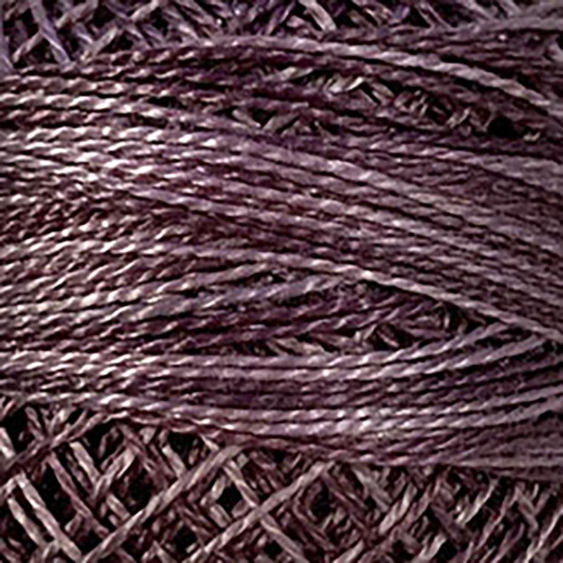 Heirloom Pearl Cotton 12wt Thread Purple Valdani VL-PC12-H210