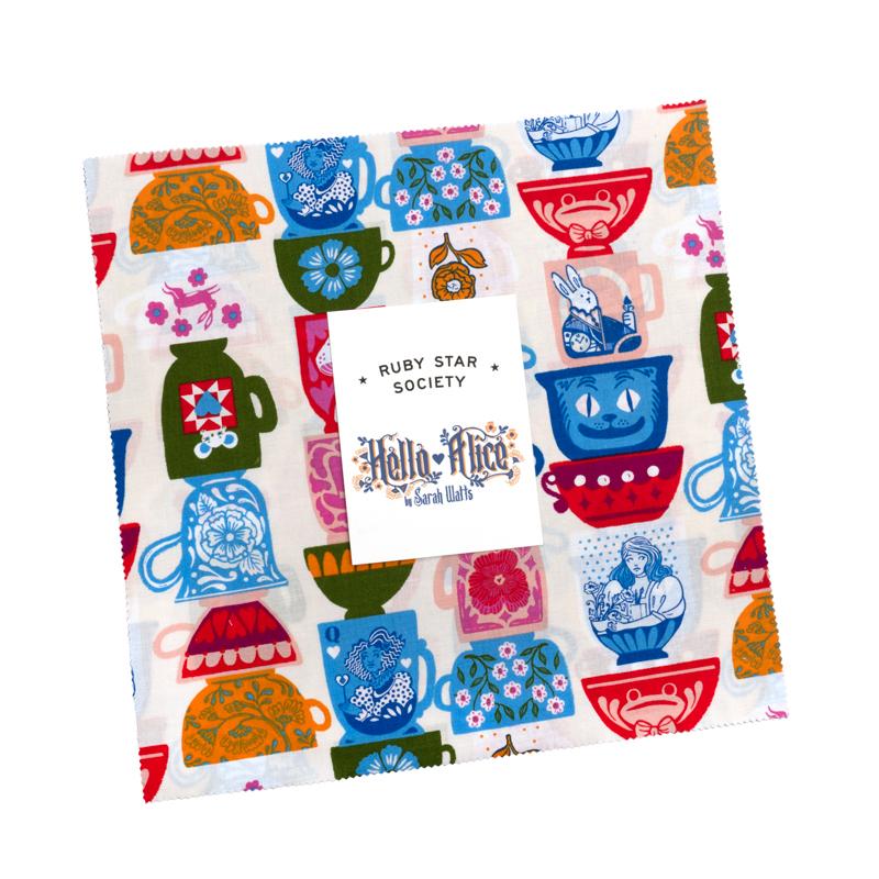 Hello Alice 10" Squares Layer Cake Sarah Watts of Ruby Star Society Moda Cotton Fabric MD-RS2120LC