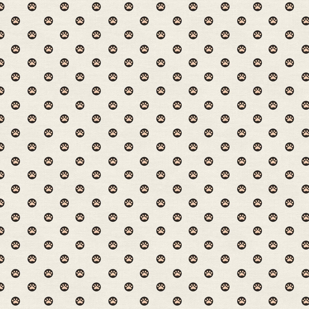 Here Kitty, Kitty Polka Paws Black White Paintbrush Studio Cotton Fabric PBS-120-24972 | US Fabric Shop