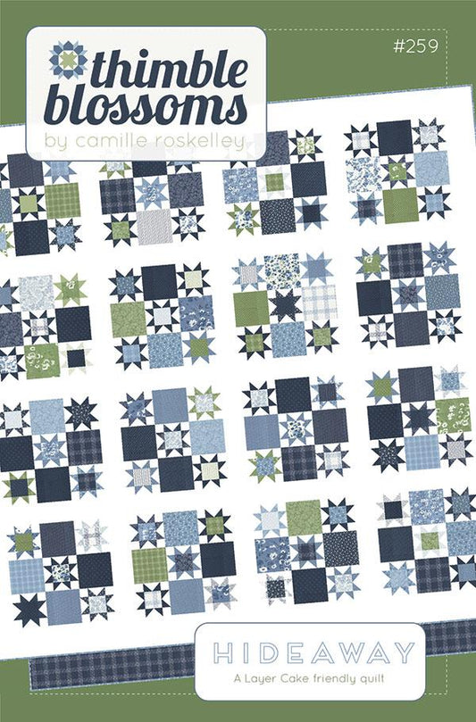 Hideaway G Quilt Pattern Camille Roskelley Thimble Blossoms TB-259