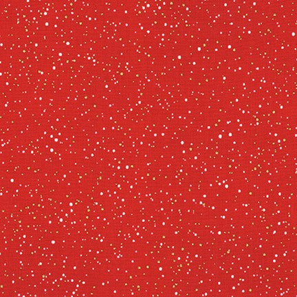 Holiday Charms Allover Dots Red Robert Kaufman Cotton Fabric RK-SRKM-19953-3