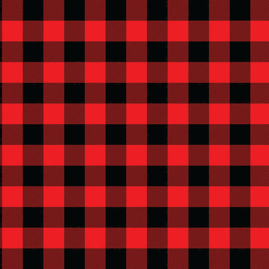 Holiday Homies Flannel Check Yo'self Holly Berry Red Tula Pink Free Spirit Cotton Flannel Fabric