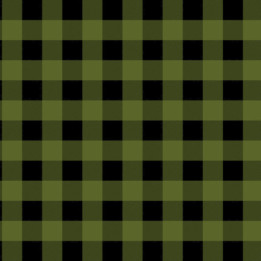 Holiday Homies Flannel Check Yo'self Pine Fresh Green Tula Pink Free Spirit Cotton Flannel Fabric