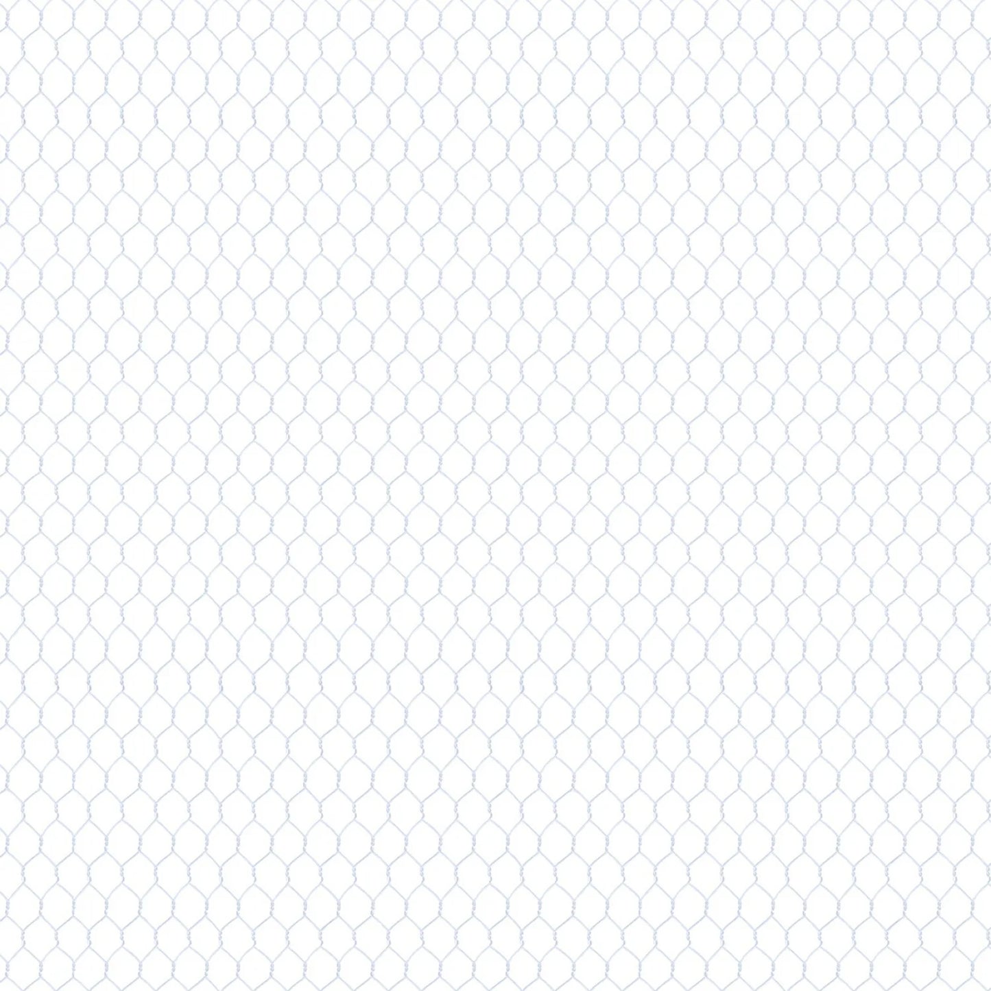 Home To Roost Chicken Wire White Susan Winget Wilmington Prints Cotton Fabric