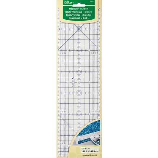 Hot Ruler Large 4" x 14" Clover Needlecraft CN-7814