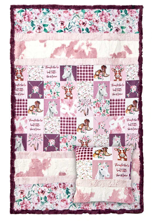 Howdy,Darlin' Picture Perfect Cuddle Quilt Kit Shannon Fabrics Inc. Polyester CKPICPERFECTSPHOWDYDARLIN
