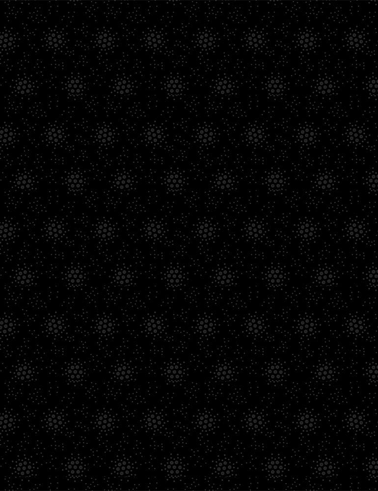 Hue Black Dot Clusters Black Timeless Treasures Cotton Fabric HUE-C8190-BLACK | US Fabric Shop