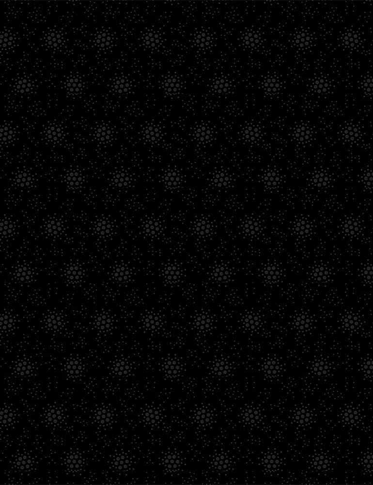 Hue Black Dot Clusters Black Timeless Treasures Cotton Fabric HUE-C8190-BLACK | US Fabric Shop