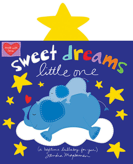 Huggable and Lovable IX Sweet Dreams Little One Book Panel 36''x 44'' Multi Sandra Magsamen Studio E Cotton Fabric