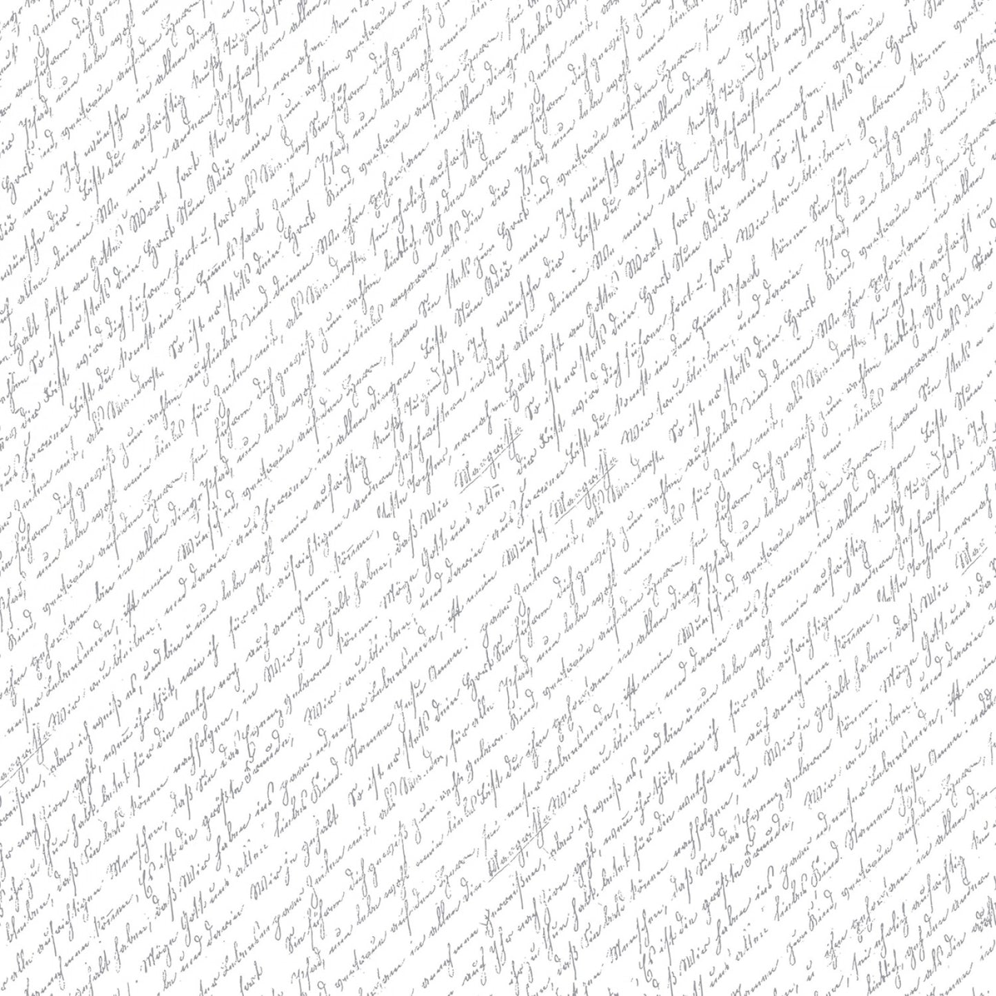 Hush Hush 2 Reminisce Script White Riley Blake Cotton Fabric