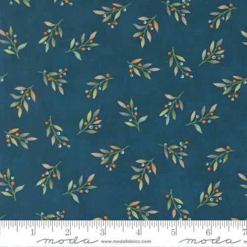 I Love Fall Most of All Berries Harvest Night NlDeb Strain Moda Fabrics Cotton Fabric MD-56144-15